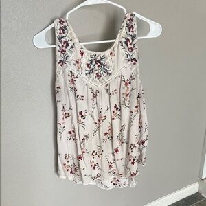 Embroidered Floral Women's Blouse